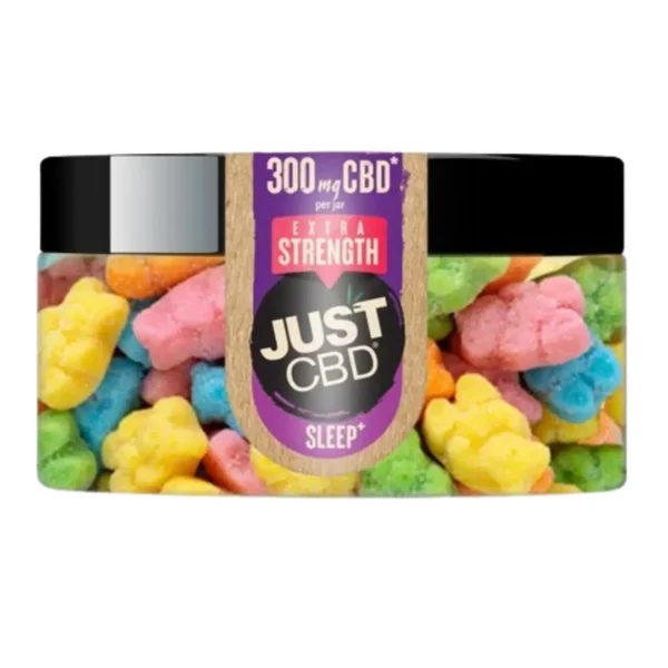 🌙Gomitas para dormir extra fuertes: ¡300 mg de CBD para un sueño profundo!😴
